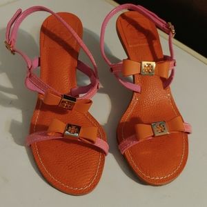 Tory Burch leather Straps Sandals size 6M